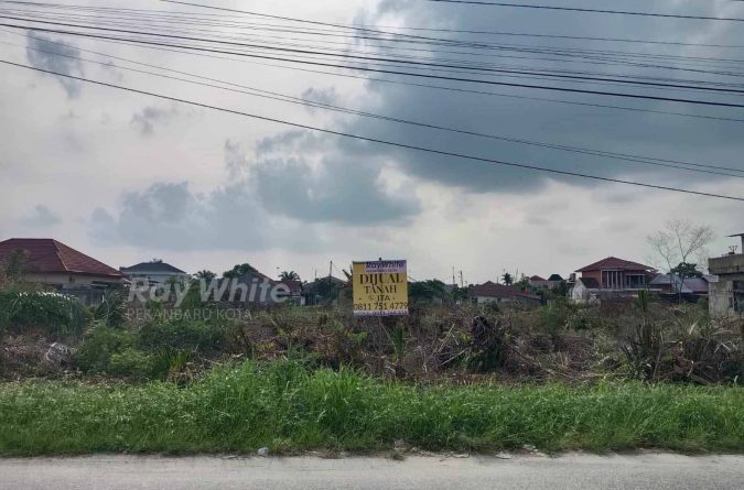 Dijual Tanah Dipinggir Jalan Raya Di Daerah Panam Pekanbaru