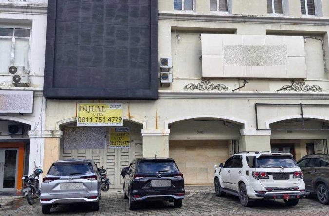 SEWA RUKO SUDIRMAN PEKANBARU