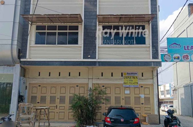 Disewakan 2 Unit Ruko 3 Lantai di Jl. Arifin Ahmad, Pekanbaru