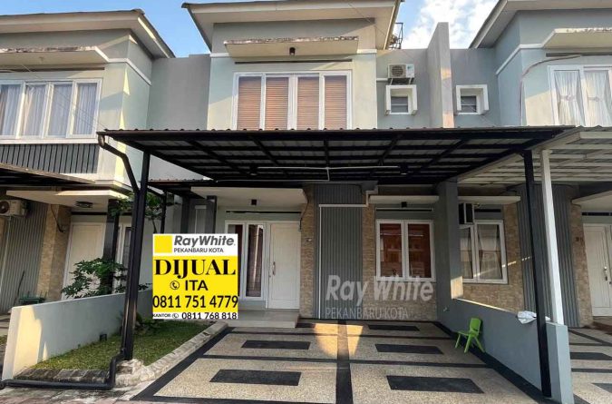 Dijual Rumah Mewah Cluster 2 Lantai di Sail, Pekanbaru